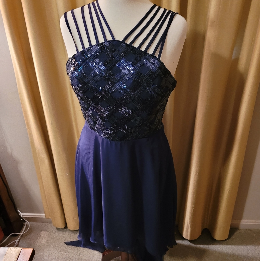 LOVE REIGN NAVY DRESS